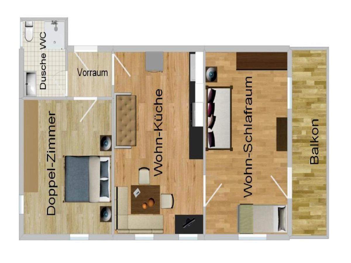 Apartment In Top Location In Fuegen With Balcony Luaran gambar